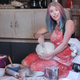 Kate makes gnocchi! (Artist’s rendering)